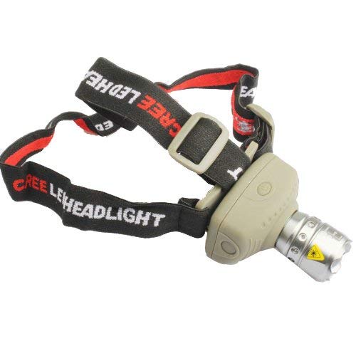 5W CREE Q5 LED Zoom Adjustable Head Lamp Light Headlamp 300Lm (Style 8)