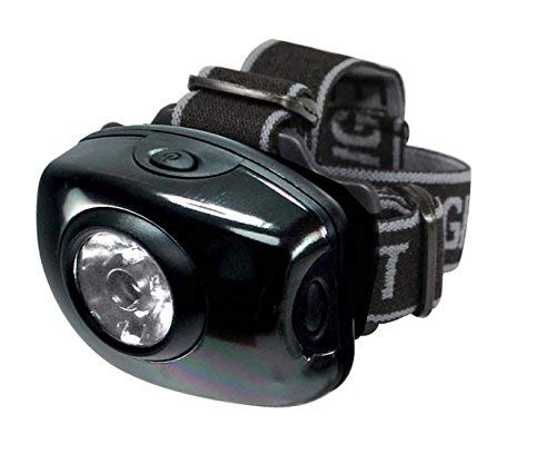 SE FL8202WS 1-Watt LED Headlamp with Adjustable Head Strap