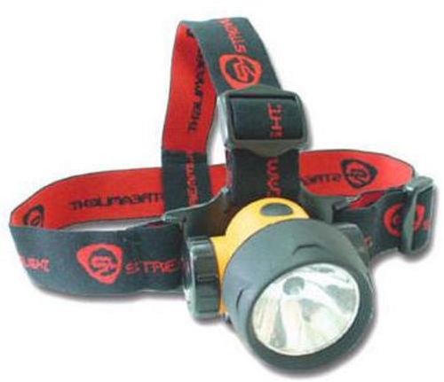 Streamlight 61050 Trident Super-Bright LED Multi-Purpose Headlamp, Yellow - 80 Lumens