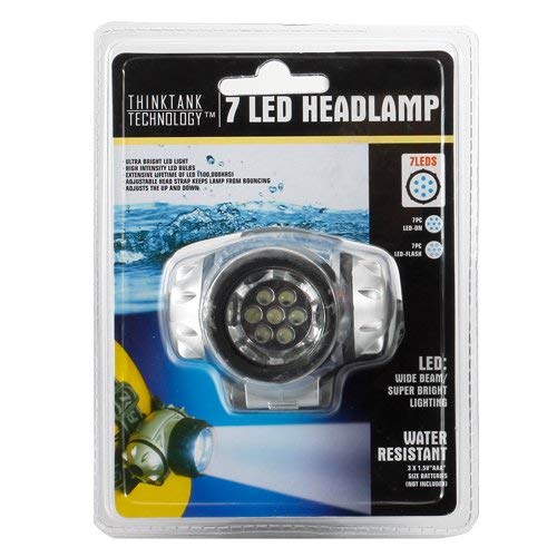 Thinktank Technology KC90083 7 LED Wide Beam Headlamp