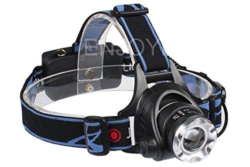 Enjoydeal 1200Lumens CREE XM-L T6 LED Headlamp Head Torch Lamp + AC Charger