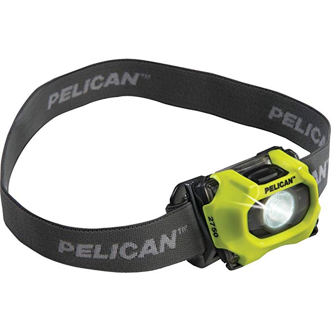 Pelican Progear 2750 LED Headlight, Yellow