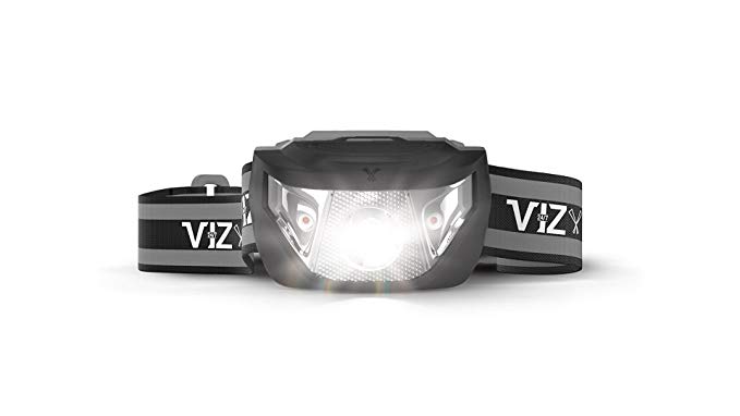 LED Headlamp Flashlight - See the Road and Stay Safe - 3 Bright White & 2 Red Lights - Running, Hiking, Camping, Dog Walking and Night Safety for Kids - Lightweight & Waterproof