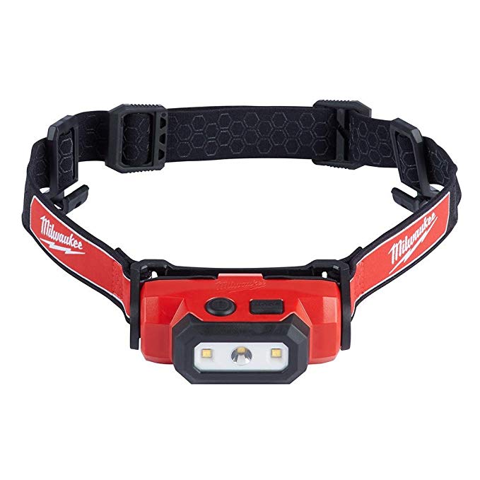 Milwaukee 2111-21 475-Lumen LED Rechargeable Hard Hat Headlamp