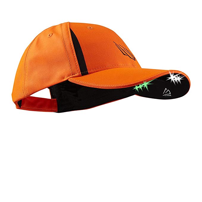 Panther Vision POWERCAP LED PRO Hat Ultra-Bright Hands Free Lighted Battery Powered – Structured Cap