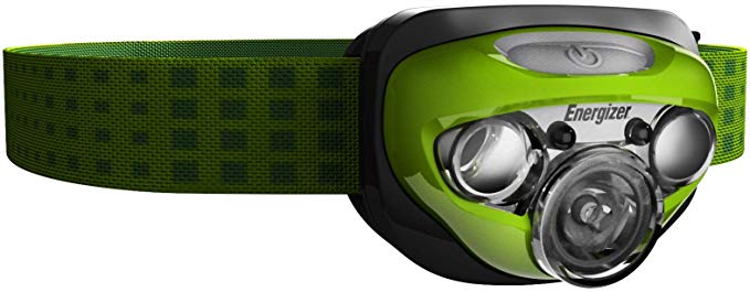 Energizer LED Headlamp with HD+ Vision Optics, 4 modes (Batteries Included)