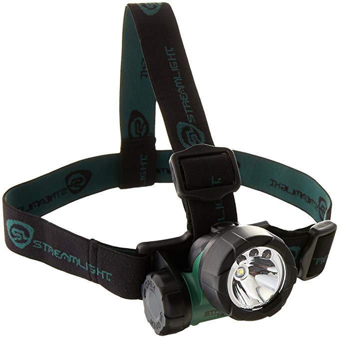 Streamlight 61051 Trident Super-Bright LED Multi-Purpose Headlamp, Green - 80 Lumens