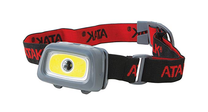 ATAK Model 372-300 Lumen Multi-Function COB LED Headlamp (High, Low, Green, Red and Strobe Settings)