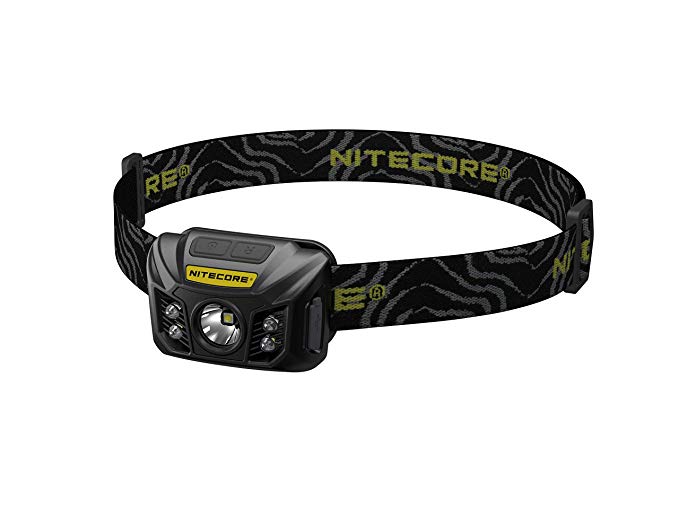 Nitecore NU30 White/Red/High CRI Output Rechargeable Headlamp Black