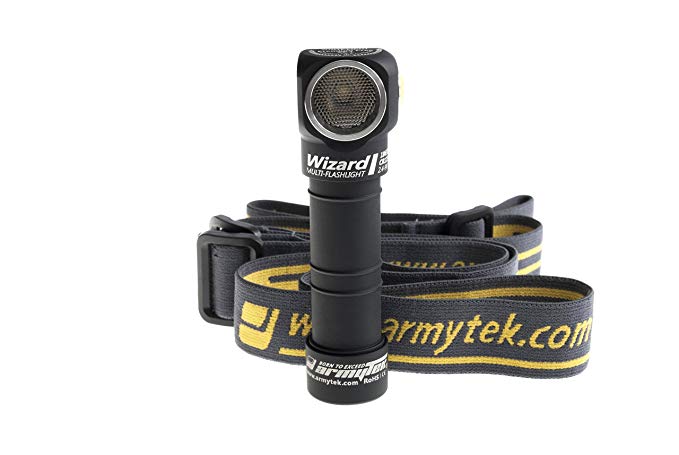 Armytek Wizard v3 Magnet USB XP-L+18650 Li-Ion-WHITE - Silver