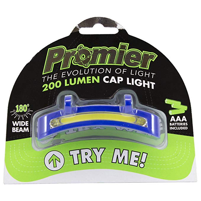 200/400 Lumen CAP LIGHT (Blue 200 Lumen)