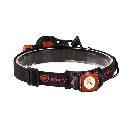 Streamlight 51064 Twin-Task USB Headlamp, Black/Red, Boxed