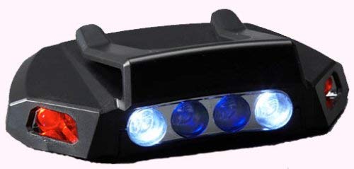 MasterVision 308G3BLK 6 LED Rechargeable Cap Light, Black