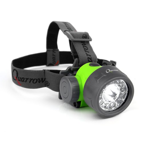 Quarrow 70 Lumen Head Lamp with 10 UV and 4 Green LEDs