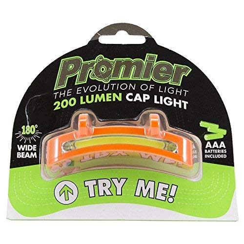 Promier 200 Lumen LED Cap Light (Orange)