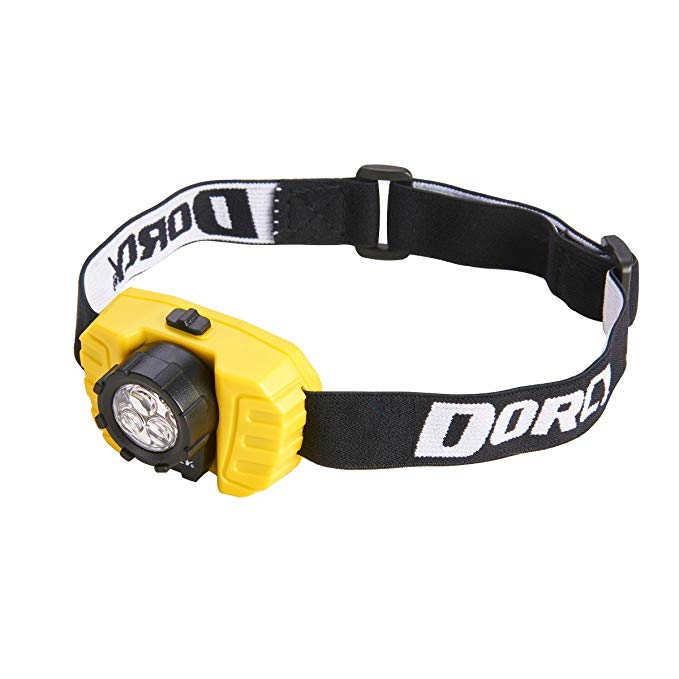 Dorcy 41-2099 28 lm 3-LED Headlamp