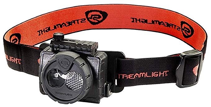 Streamlight 61601 Double Clutch USB Rechargeable Headlamp, Black - 125 Lumens