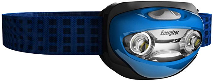 Energizer HDA32E LED Headlamp with Vision Optics and Two Modes (Batteries Included)