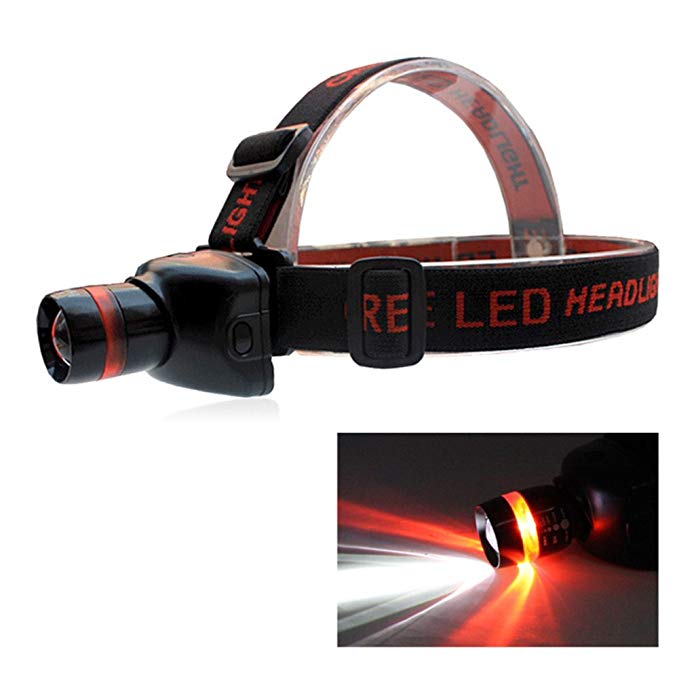 Encell Adjustable 3 Modes Headlight LED Headlamp