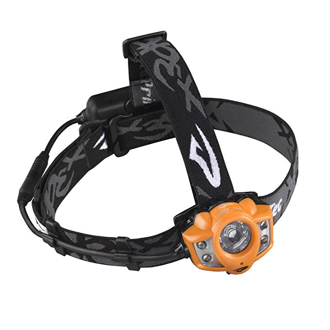 Princeton Tec Apex Rechargeable LED Headlamp (275 Lumens, Orange)