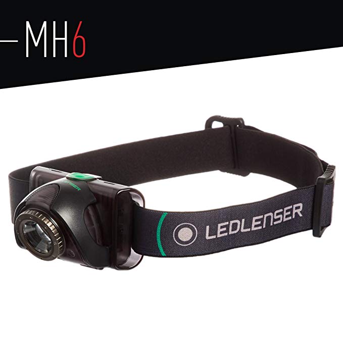 Ledlenser - 200 Lumens, MH6 Headlamp with Rapid Focus System