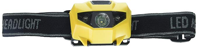 SE FL8271YL-3W 150 Lumen Spotlight LED Headlamp with 4-Stage Switch (Yellow)