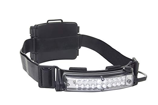 FoxFury 420-009S Command 20 Tasker S LED Helmet Light with Silicone and Elastic Strap, 72 Lumens