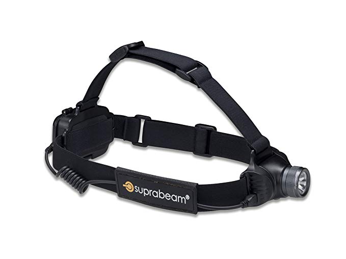 Suprabeam V3pro-r Rechargeable LED Headlamp with Adjustable Light, SBV3PRO-R