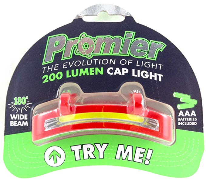 Promier 200 Lumen Cap Light Red